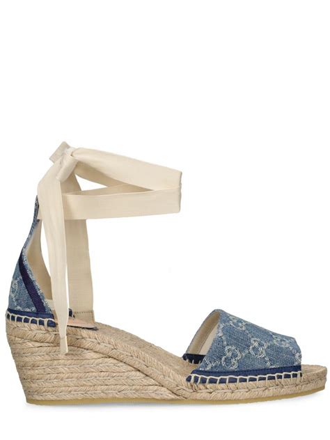 gucci pilar espadrille|gucci denim espadrilles.